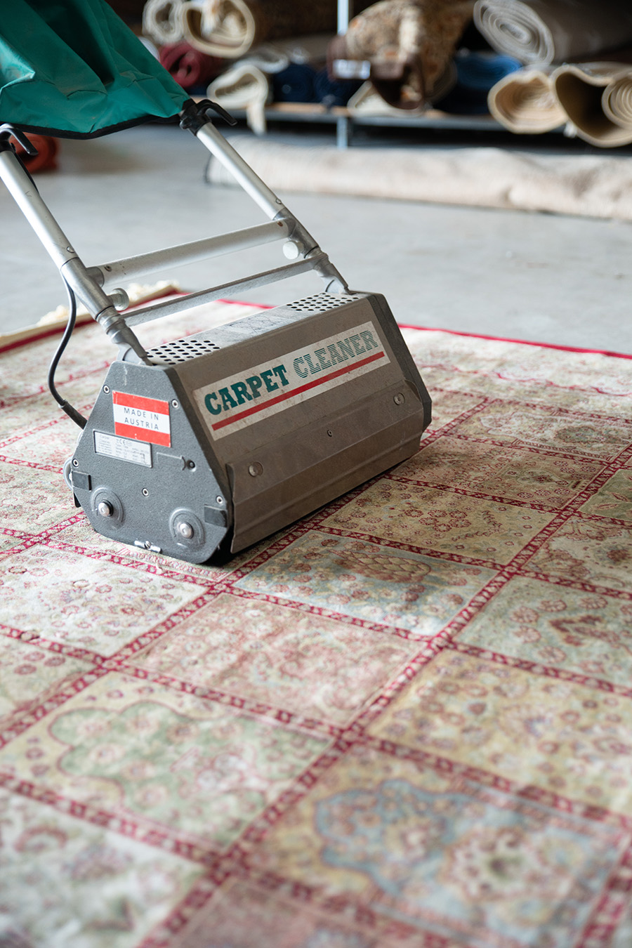 Expert carpet care για ιδιαίτερα χαλιά